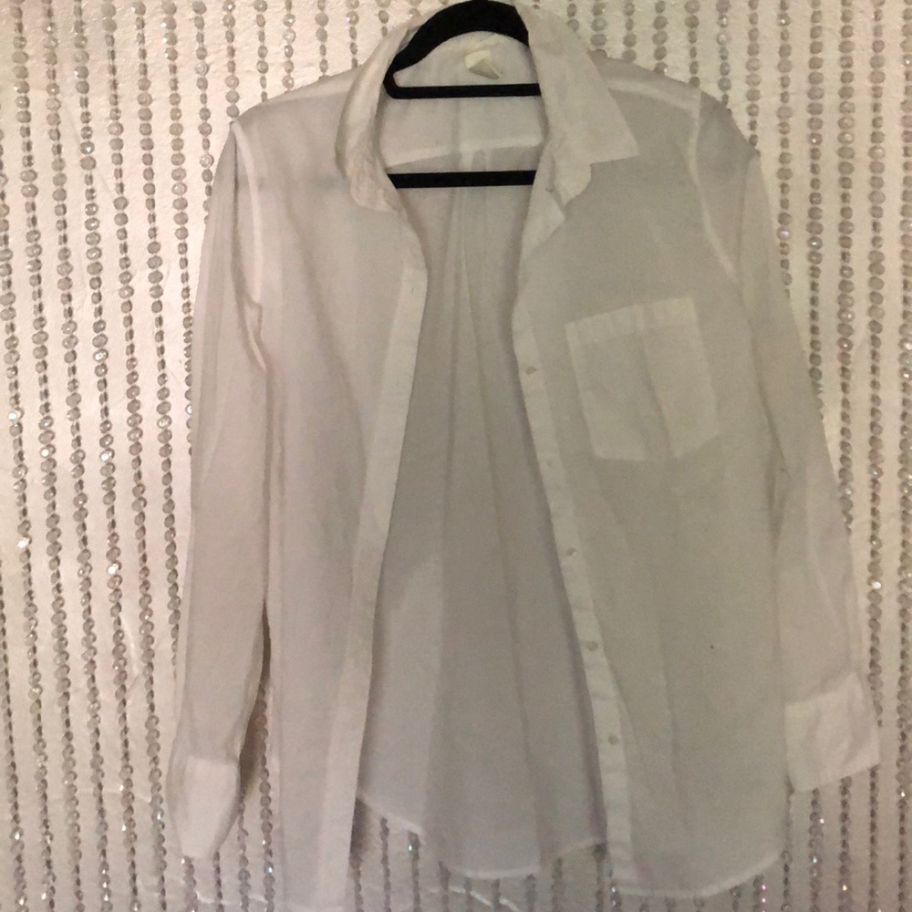 Classic White Button Down (H&M)